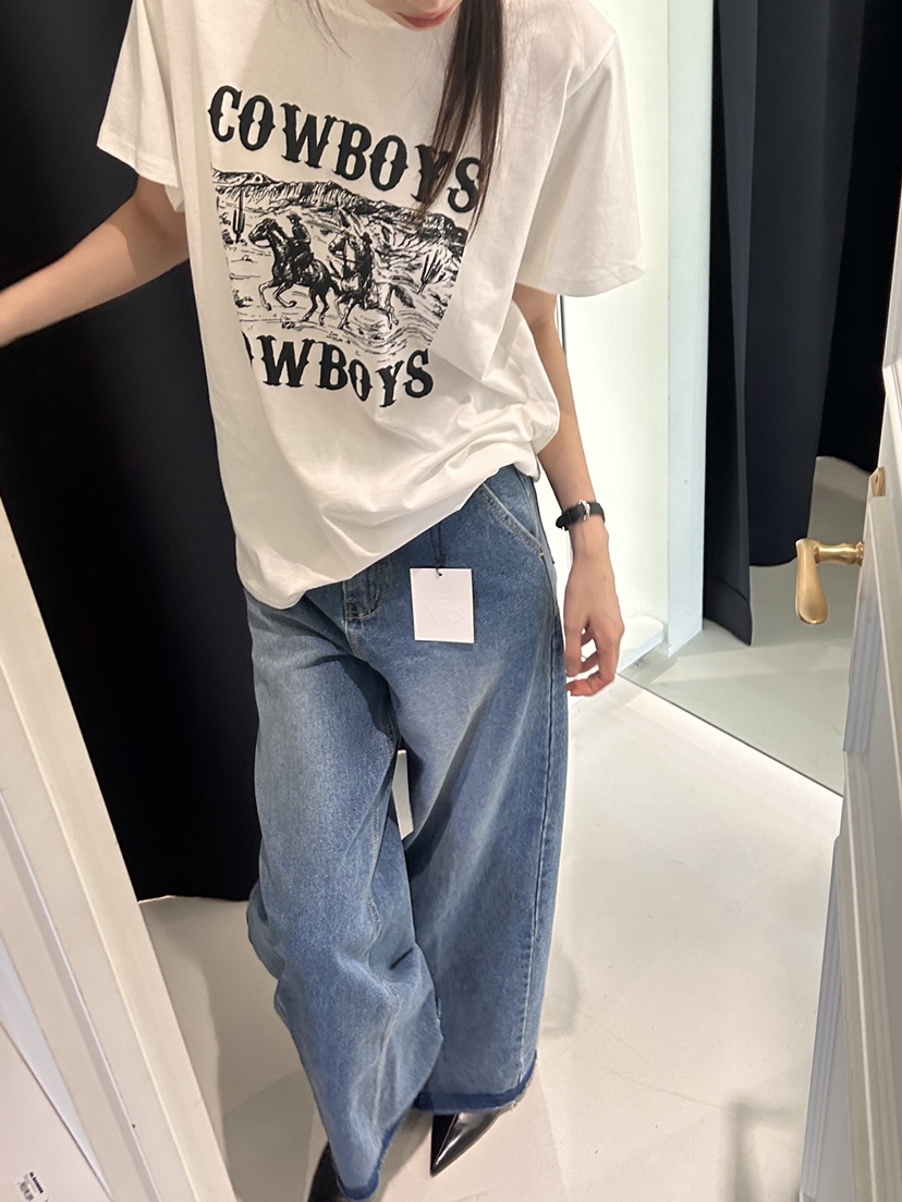 ME MO直郵韓國代購女裝新款24秋冬職業推薦休閑時尚真品T恤ME MOT恤